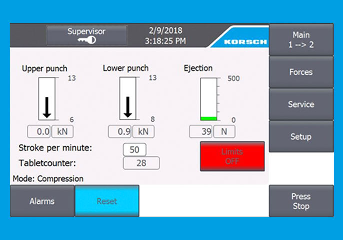 [Translate to Deutsch:] Control with Operating Panel